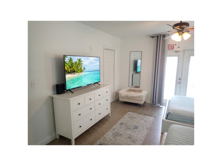 55" Smart TV in Master Bedroom