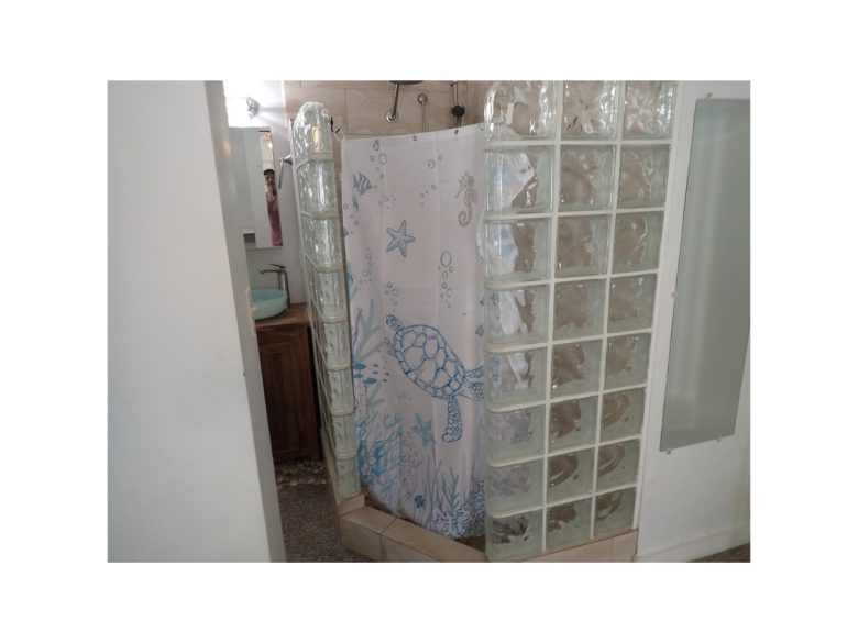 Open Concept Private Master Bathroom Walk-in Shower